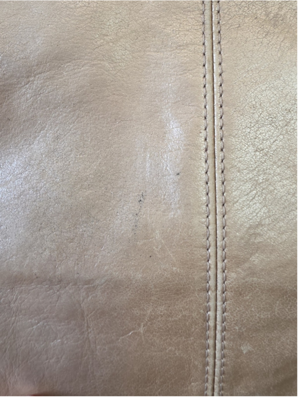 HOBO The Original Metallic Gold Leather Crossbody Bag Rose Gold Hardware Travel - Picture 8 of 16